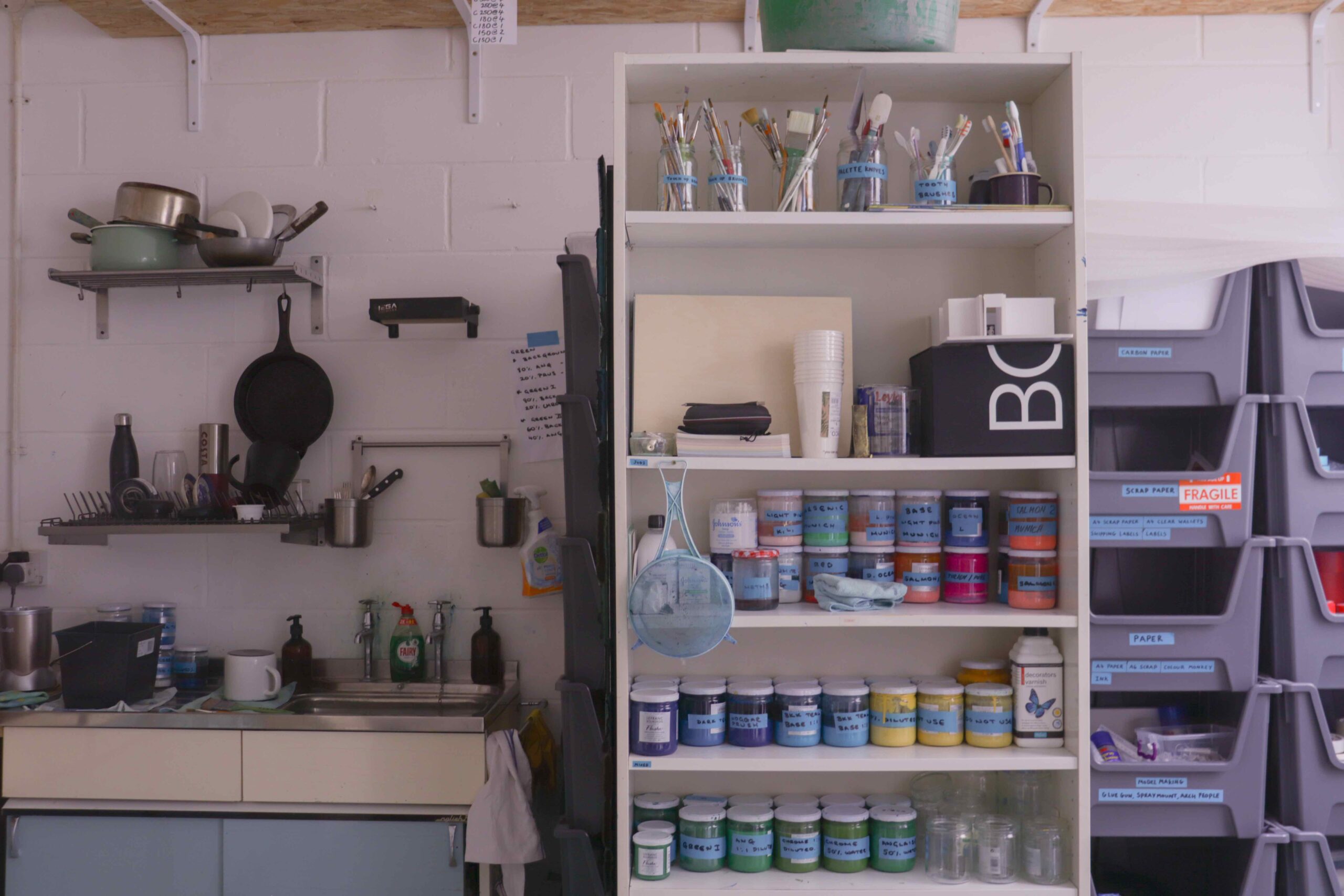 Sinta Tantra’s Studio, 2023. Image courtesy of Art World Database