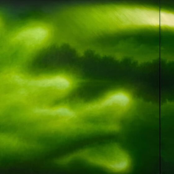 04-Supawich-Weesapen-_The-Comet-and-The-Nostalgic-Souls-2023-Oil-on-canvas-diptych-279.5-x-145-cm-together.-Image-from-Nova-Contemporary