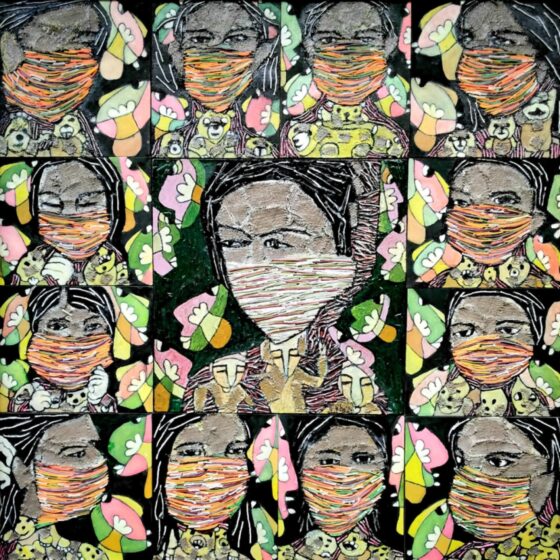 05-Antonius-Kho-_Say-No-To-Omicron-3-2022-Mixed-media-on-canvas-90-x-90-cm.-Image-from-Artsy