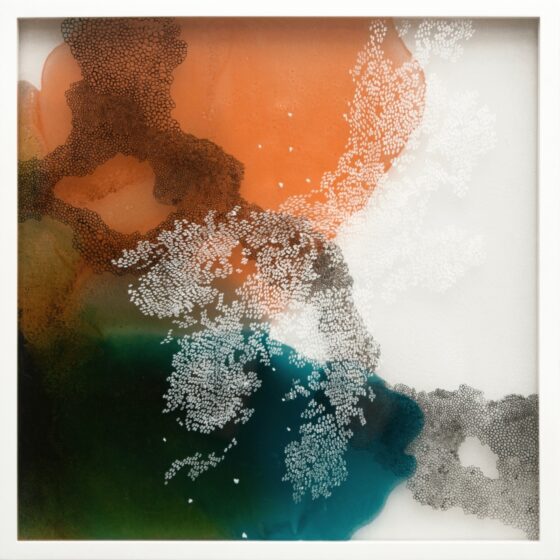 06-Rega-Ayundya-Putri-_Luminous-Noises-4-2021-Ink-vitrail-ink-and-pigment-ink-on-acrylic-sheet-60-x-60-cm.-Image-from-The-Artling