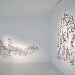 Agung Kurniawan, 'The Portrait of Forgotten Memories', 2011, steel, paint and mixed media, dimensions variable. Image from Universes in Universe