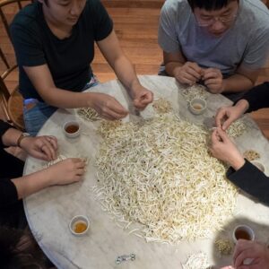 Amanda Heng, Image of the performance art piece 'Let's Chat', First performed in 1996, Image courtesy of NUS Museum