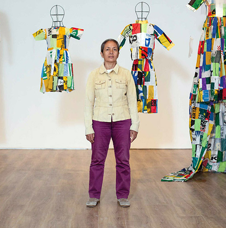 Arahmaiani Feisal. Image courtesy of the artist.