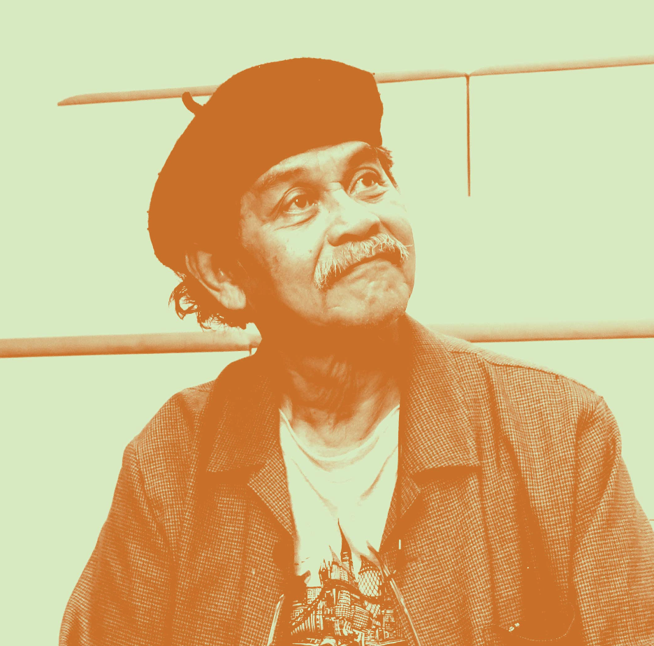 Baharudin Mohd Arus. Profile image from National Gallery Singapore