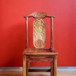 Bui Cong Khanh, 'Northern Chair', 2018, hand carved jackfruit wood, 98 x 44 x 44 cm. Image from Artsy