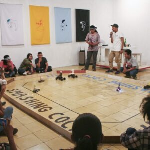 Cemeti Institute for Art & Society opening talk, 2019. Image from Res Artis