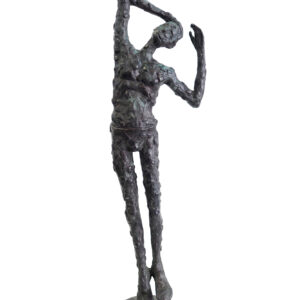 Chin Wan Kee, 'Beyond Mind and Words Series No.95 Awakened', 2018, bronze, 60 x 16 x 10 cm. Image from G13 Gallery