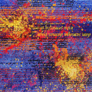 Dedy Sufriadi, 'Peace for Us and Universe #4', 2020, acrylic marker on canvas, 150 x 150 cm. Image from Artsy