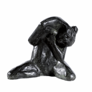 Dolorosa Sinaga, 'Mother And Childl', 2000, bronze 34 x 39 x 27 cm. Image from MutualArt