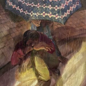 Faris Heizer, 'The Tough Gets Going', 2022, acrylic and oil on linen, 130 x 100 cm. Image from Cuturi Gallery