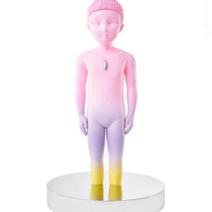 Gongkan, 'Divine Light No. 4', 2022, fiberglass, stainless steel 180 x 106 cm. Image from Tang Contemporary