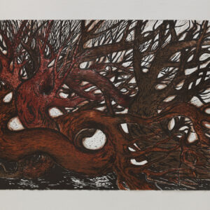 Han Sai Por, 'Nestles 3', 2013, Wood block, STPI handmade cotton paper, Unique edition, 102 x 127 cm, Image courtesy STPI - Creative Workshop & Gallery