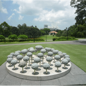 Han Sai Por, 'Transformation Series', 2013, Granite, Dimensions variable, Installed at the Istana, Singapore, Image courtesy of the artist