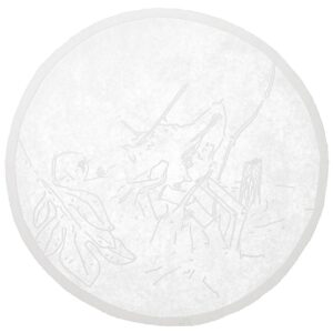 Handiwirman Saputra, 'Ujung Sangkut Sisi Sentuh I #11/Suspended Forms #11', 2012, paper pulp drawing with translucent abaca paper. Image from Ocula