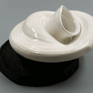 James Seet, 'Sabi no.14', 2020, ceramic, 31 x 17 x 29 cm. Image from Richard Koh Fine Art Gallery