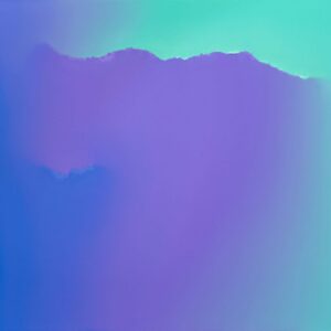 Jamie Teo, 'Untitled (Phthalo Blue, Dioxazine Purple & Turquoise Green)', 2020, oil on linen, 120 x 170 cm. Image from the artist's website