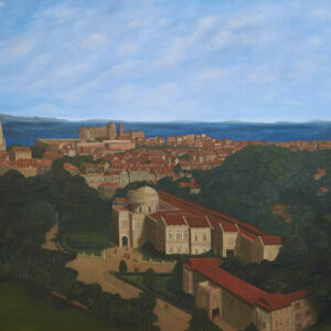 Johann M Fauzi, 'KAMPONG NELAYAN (Fishing Village)', 2018, oil on canvas, 170 x 180 cm. Image from Art Porters Gallery