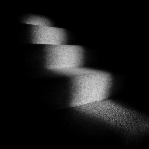 Jun-Nguyen-Hatsushiba-'Mr.-Stairs'-2022,-giclée-print-34-x-27.2-cm-Image-from-Artsy