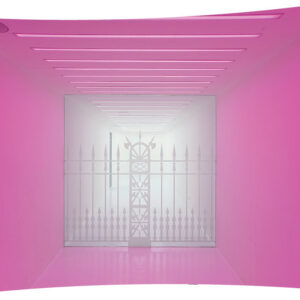 Kamol Phaosavasdi, 'Sweet Boundary In the Light Tube', 2018, plexiglas, acrylic paint, neon sound, dimensions variable. Image from Artforum