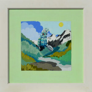 Khairullah Rahim, 'The Gardener Japan Residency', 2013, oil on canvas, 40 x 40 cm. Image from Artsy