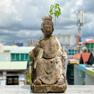 Le Hien Minh, 'Untitled, Work in Progress', 2020, cement. Image from Neumeraki