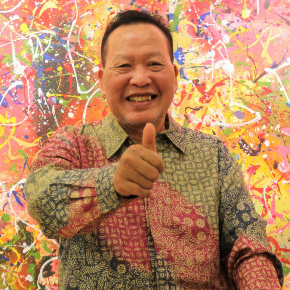 Made Wianta. Profile image from The Jakarta Post