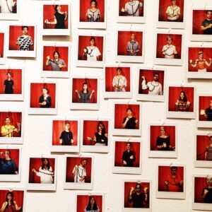 Manit Sriwanichpoom, ‘Absolute Rebels’, installation view, 2018, Kathmandu Photo Gallery. Image courtesy of the artist.