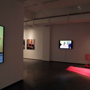 Manit Sriwanichpoom, ‘Shocking Pink Story’, 2018, Tyler Rollins Fine Art, New York. Image courtesy of the artist.