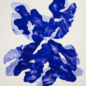 Nicole Coson, 'Untitled', 2020, monotype on canvas, 160 x 130 cm. Image from Silverlens Galleries