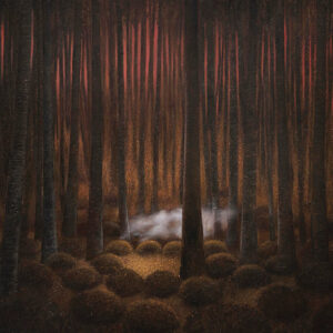 Pachara Piyasongsoot, 'Nursery' 2021, oil on linen 100x125cm. Photo courtesy of the artist and RKFA.