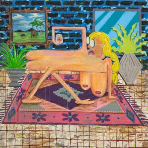 Pow Martinez, 'Self Help Guru', 2020, Acrylic on canvas, 152.4 x 152.4 cm, Image courtesy of Silverlens Gallery