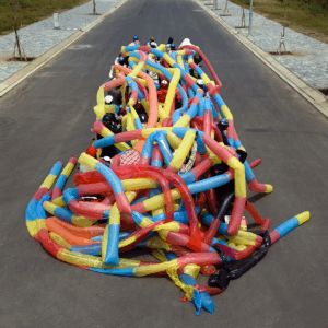 UuDam Tran Nguyen, 'Serpents’ Tails', 2015, 3 channel video, HD, colour, and sound. Image from Artsy