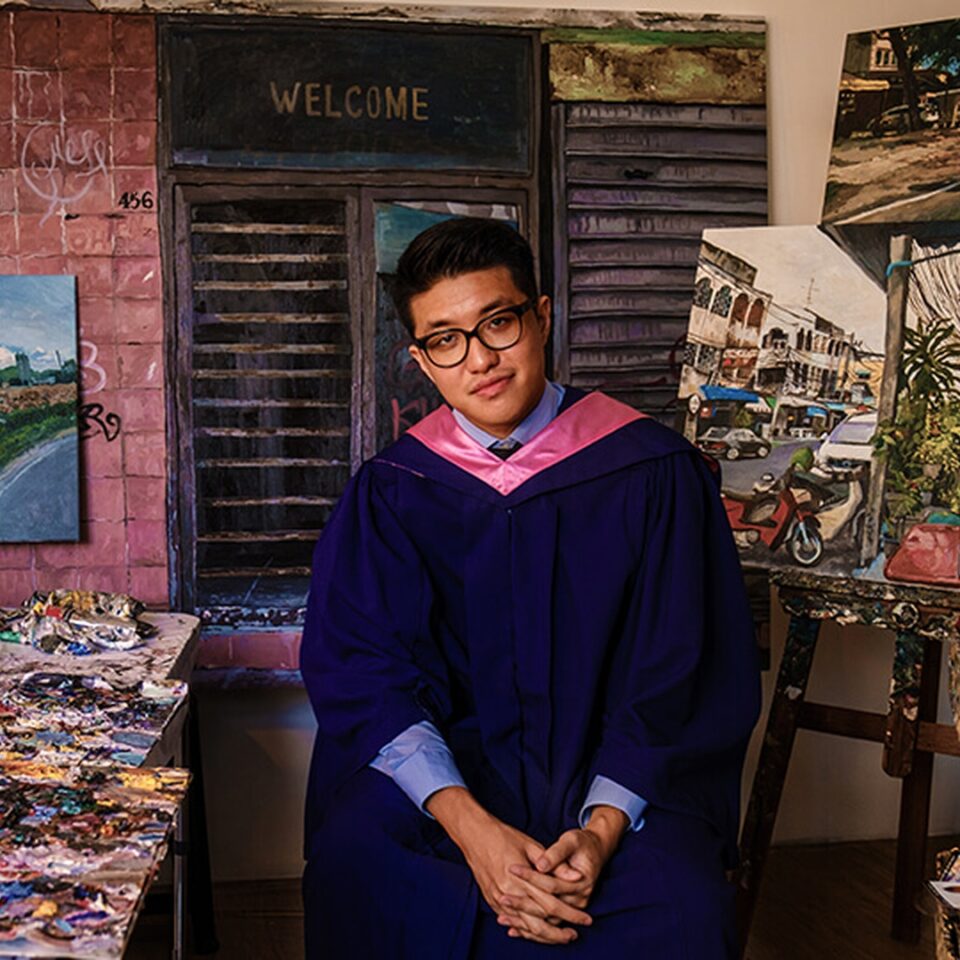 Yeo Yze Yang. Profile photo from NUS News