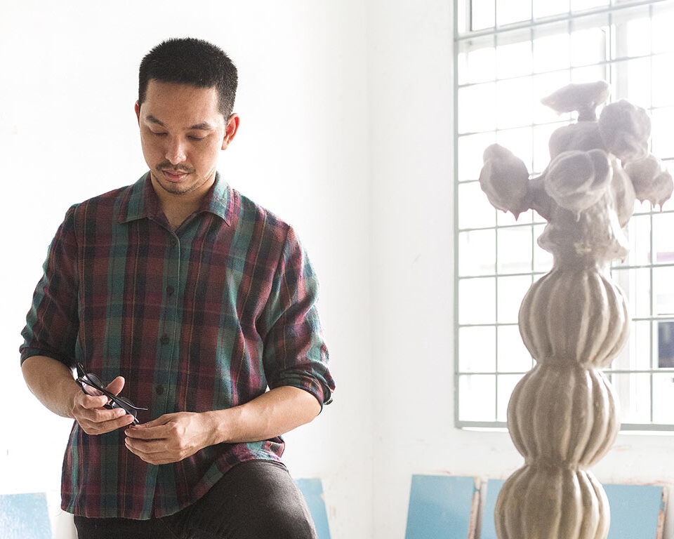 Haffendi Anuar. Profile photo by Eiffel Chong, from A.I. Gallery